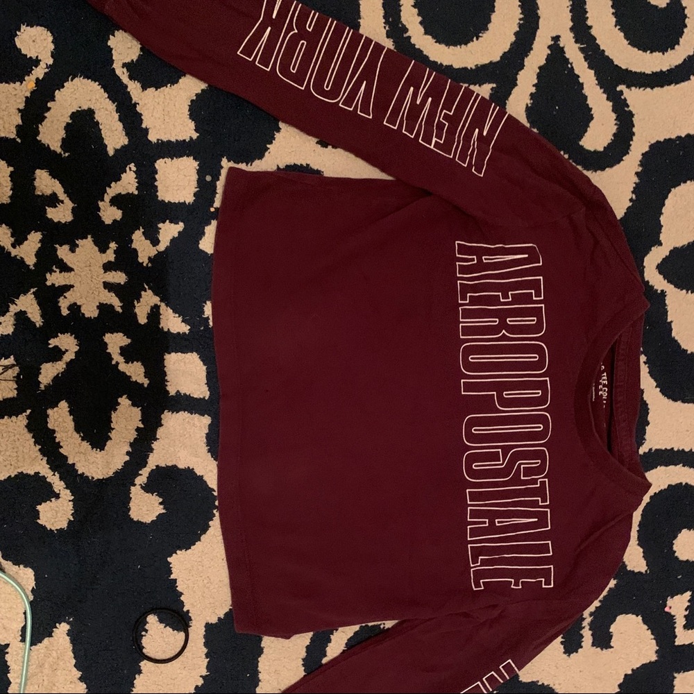 Aeropostale cropped long sleeve